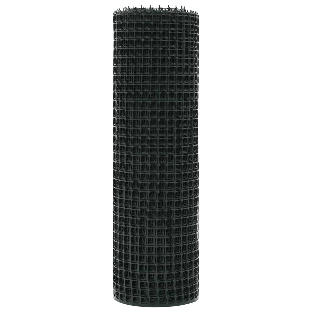 Garden Fence Mesh HDPE 50x0.6 m Green